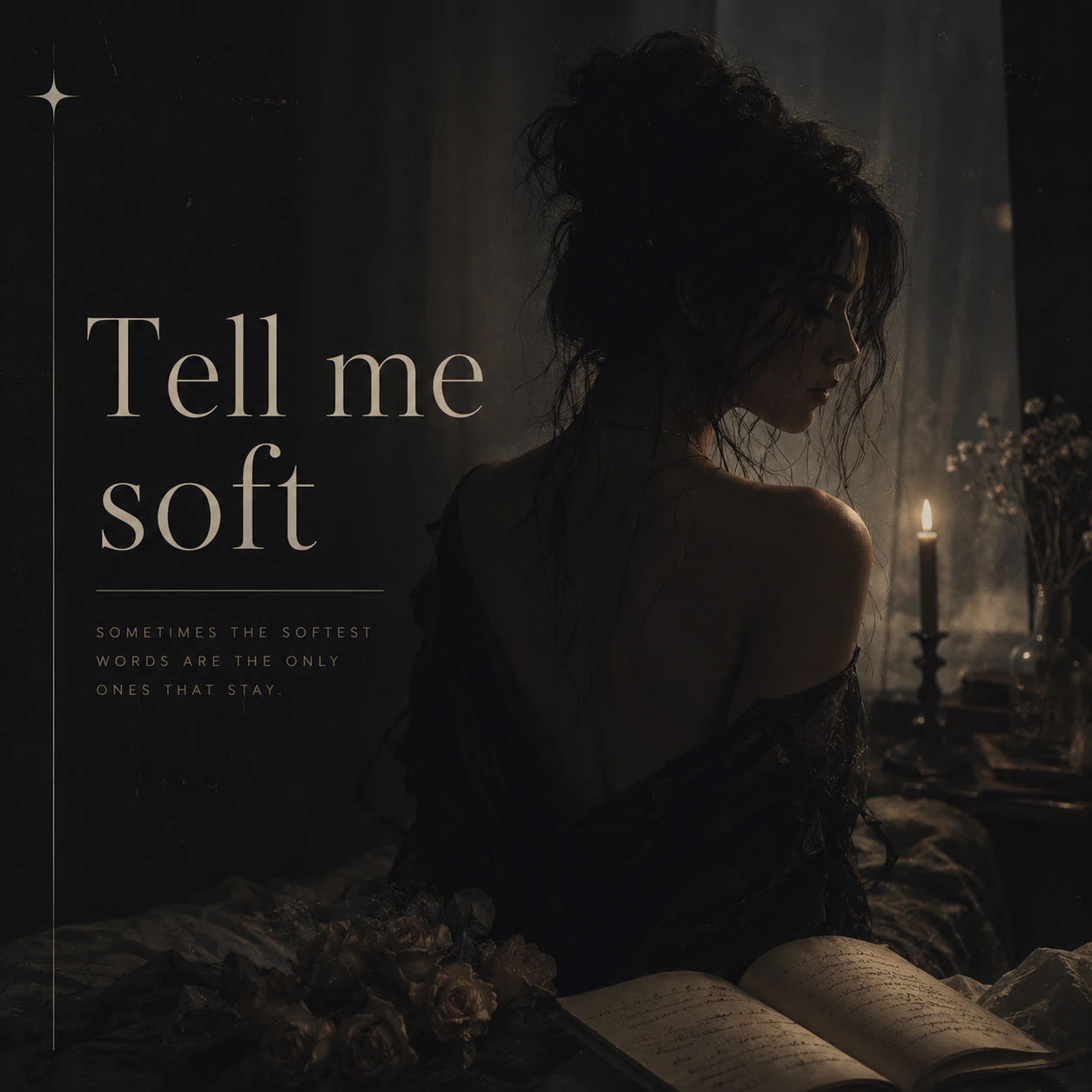 Tell Me Soft — artwork from the Moonborn visual archive