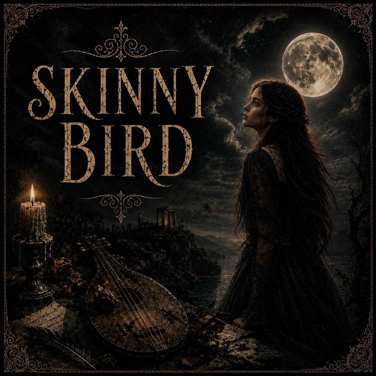 Skinny Bird — artwork from the Moonborn visual archive